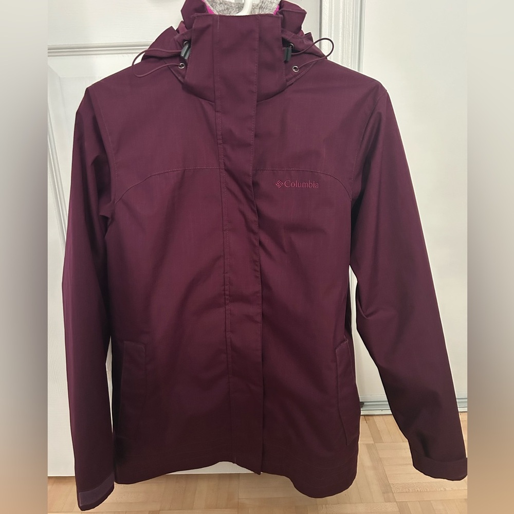 Columbia 3 way Interchange Jacket- water resistant
